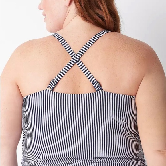 Cacique Swim Tankini Swim Top size 38DDD - Picture 4 of 11